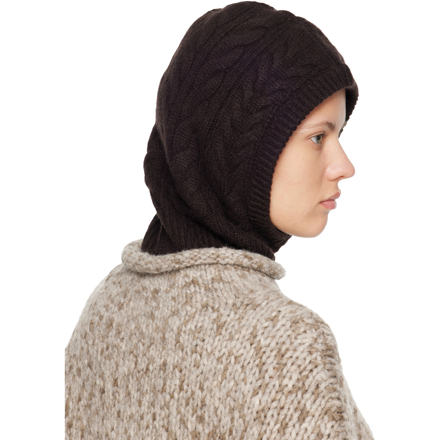  Lisa Yang Brown Ylda Balaclava 