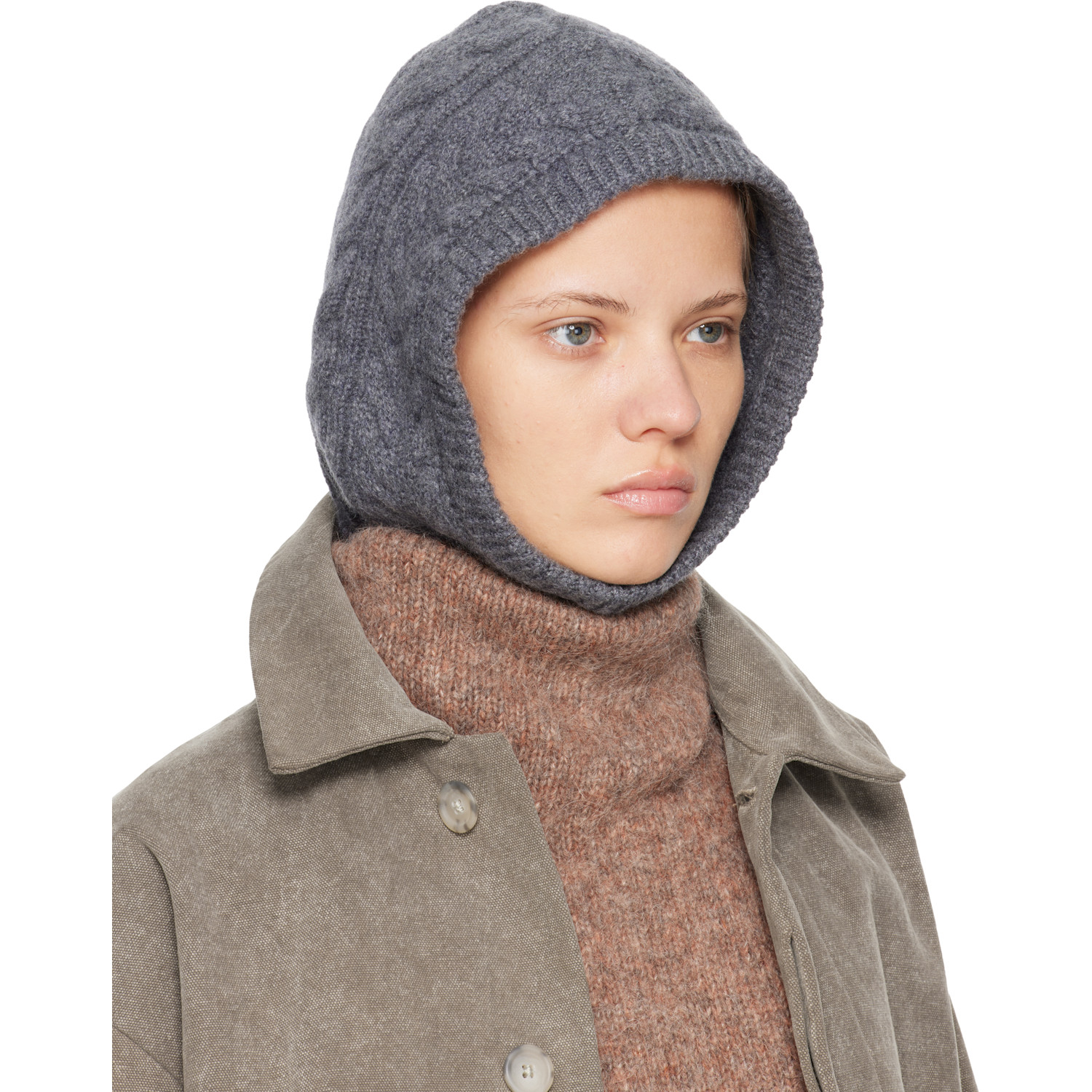  Lisa Yang Gray Ylda Balaclava 