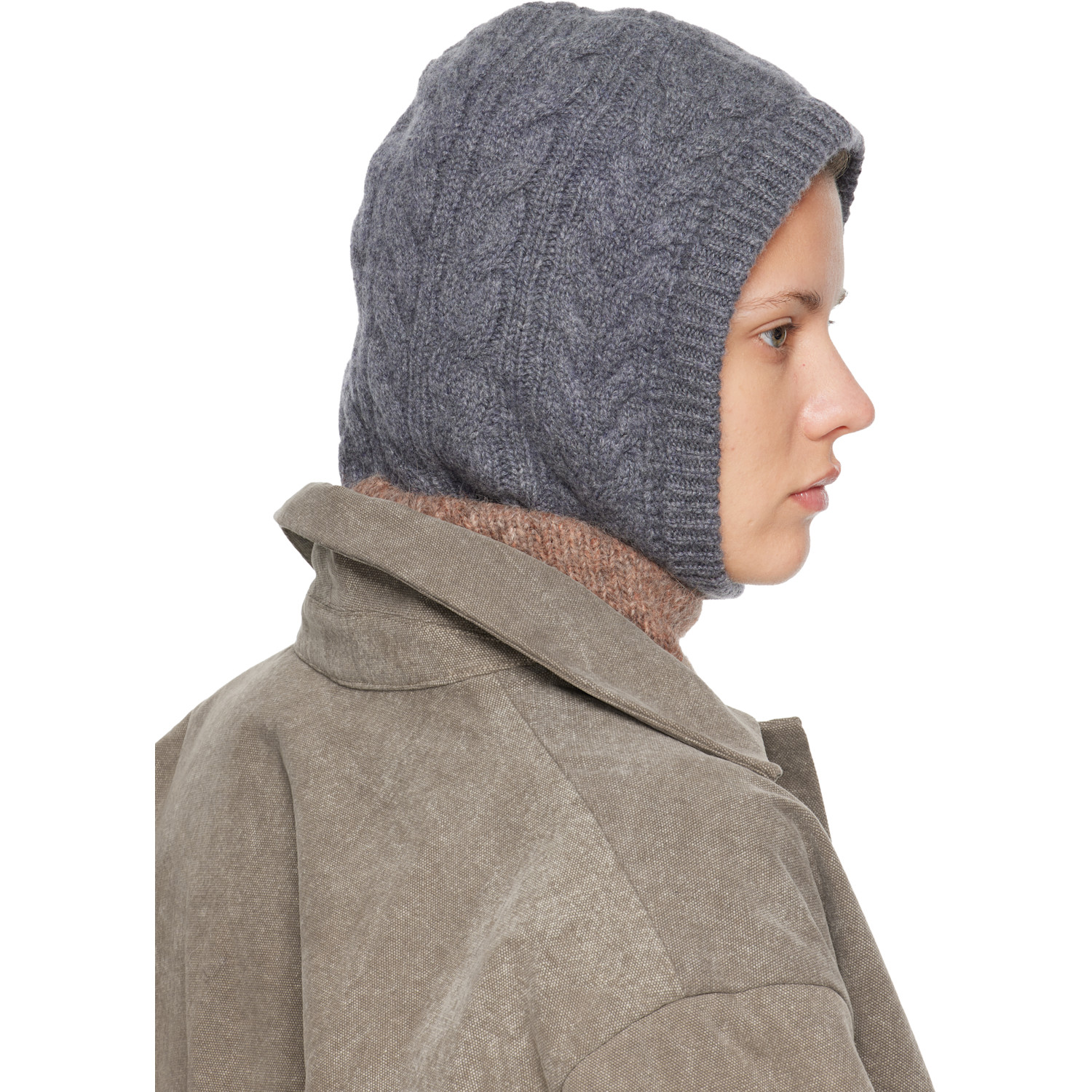  Lisa Yang Gray Ylda Balaclava 