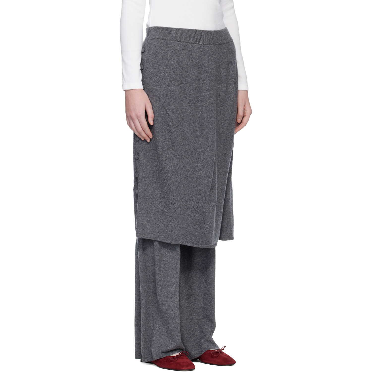  Lisa Yang Gray 'the Payton' Trousers 