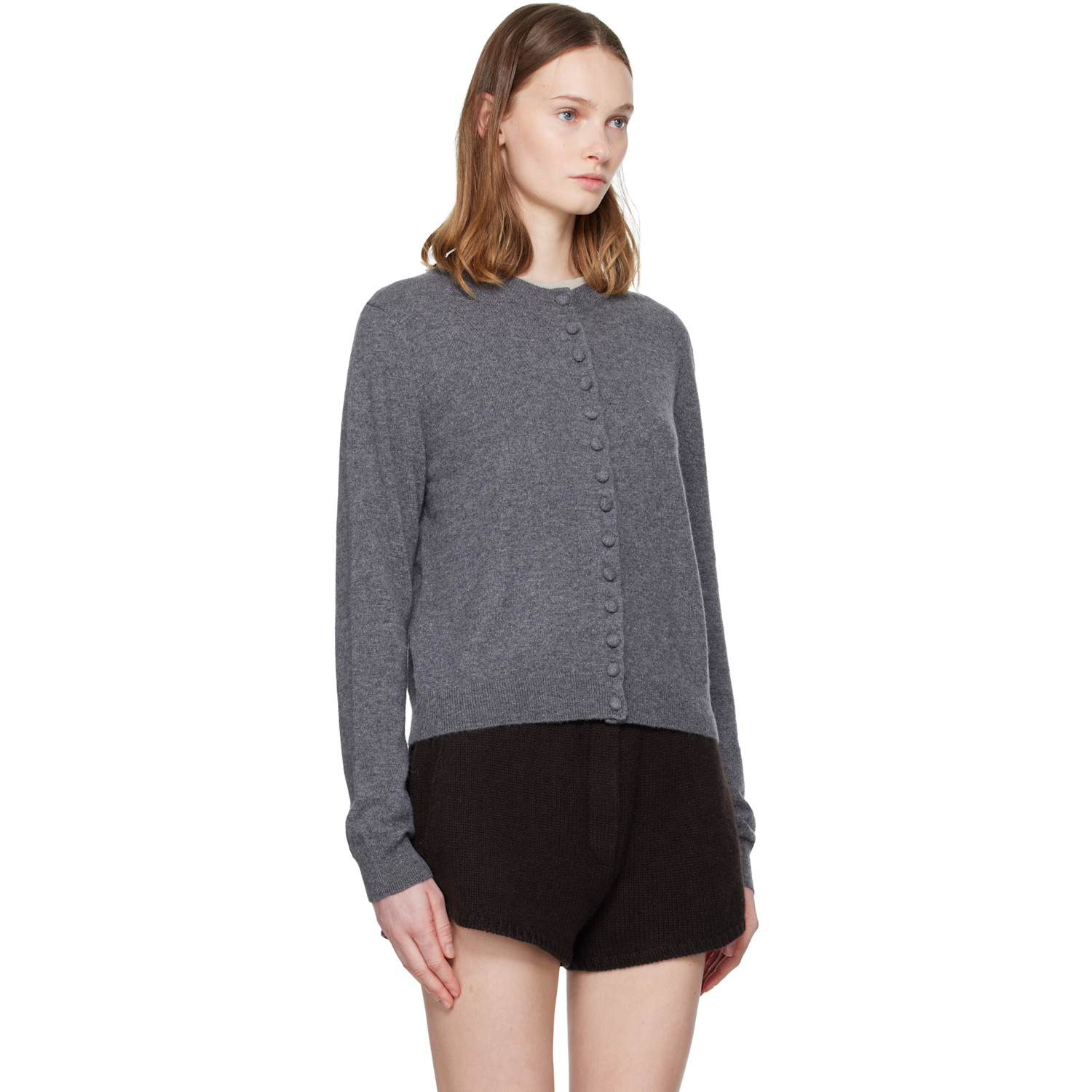  Lisa Yang Gray Wilona Cardigan 