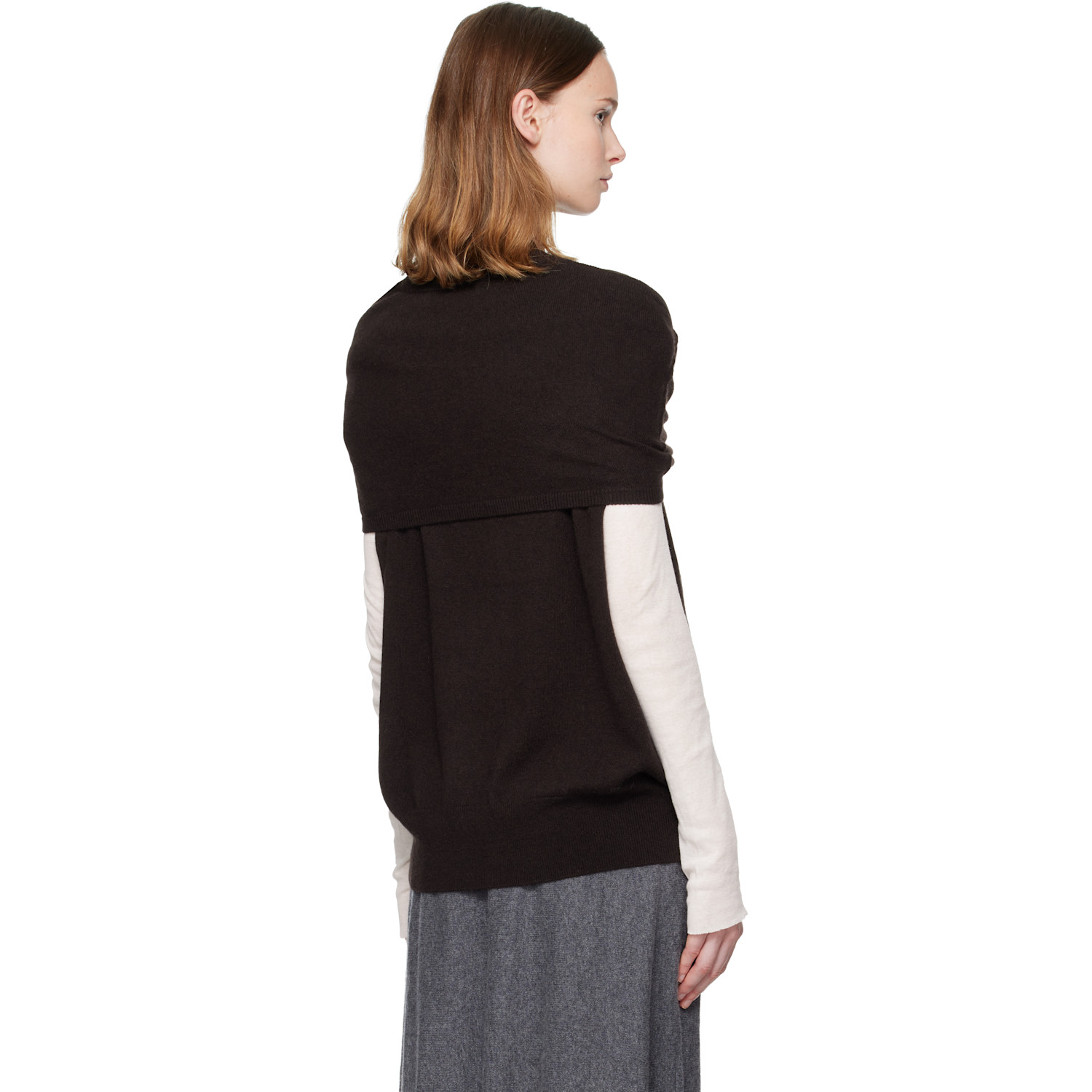  Lisa Yang Brown Othelia Sweater 