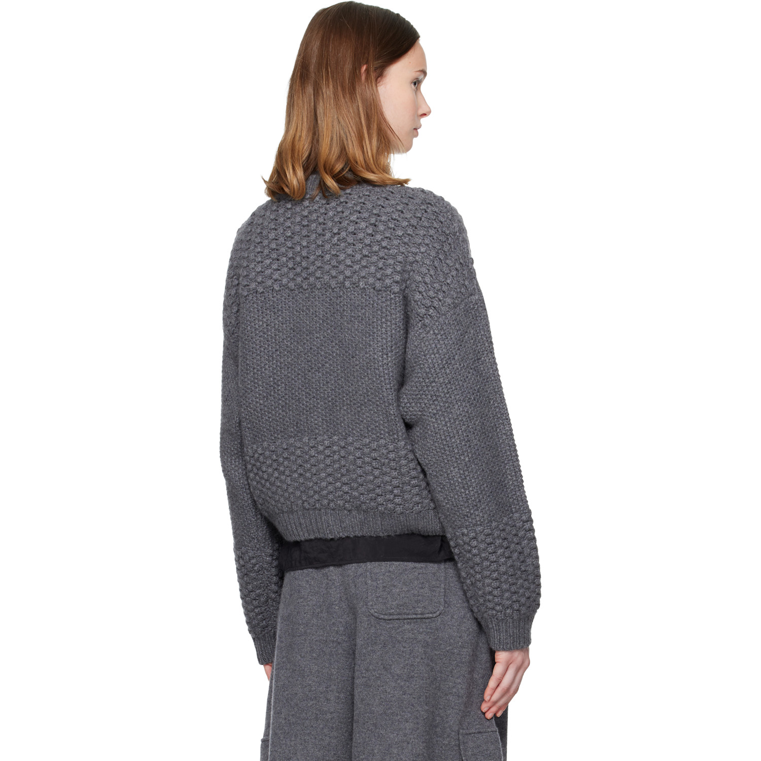  Lisa Yang Gray Signe Sweater 