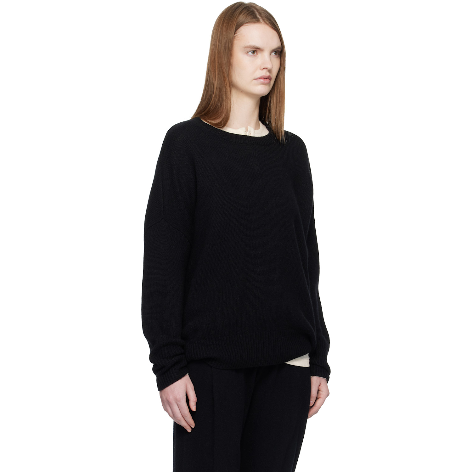  Lisa Yang Black 'the Mila' Sweater 
