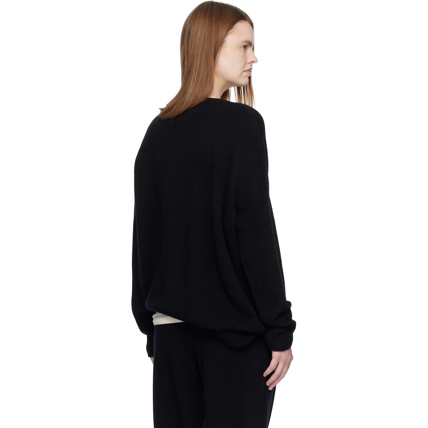  Lisa Yang Black 'the Mila' Sweater 