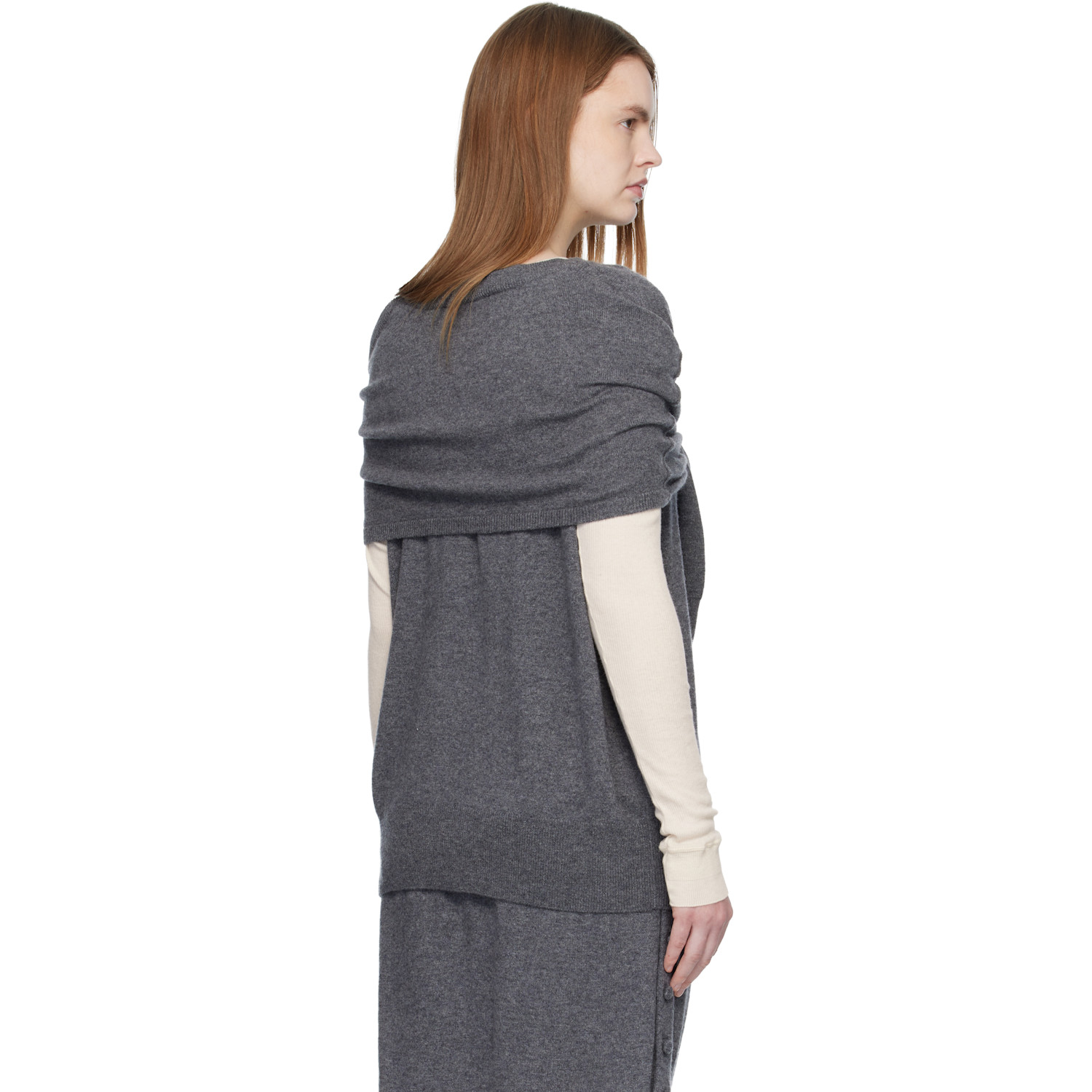  Lisa Yang Gray 'the Othelia' Sweater 