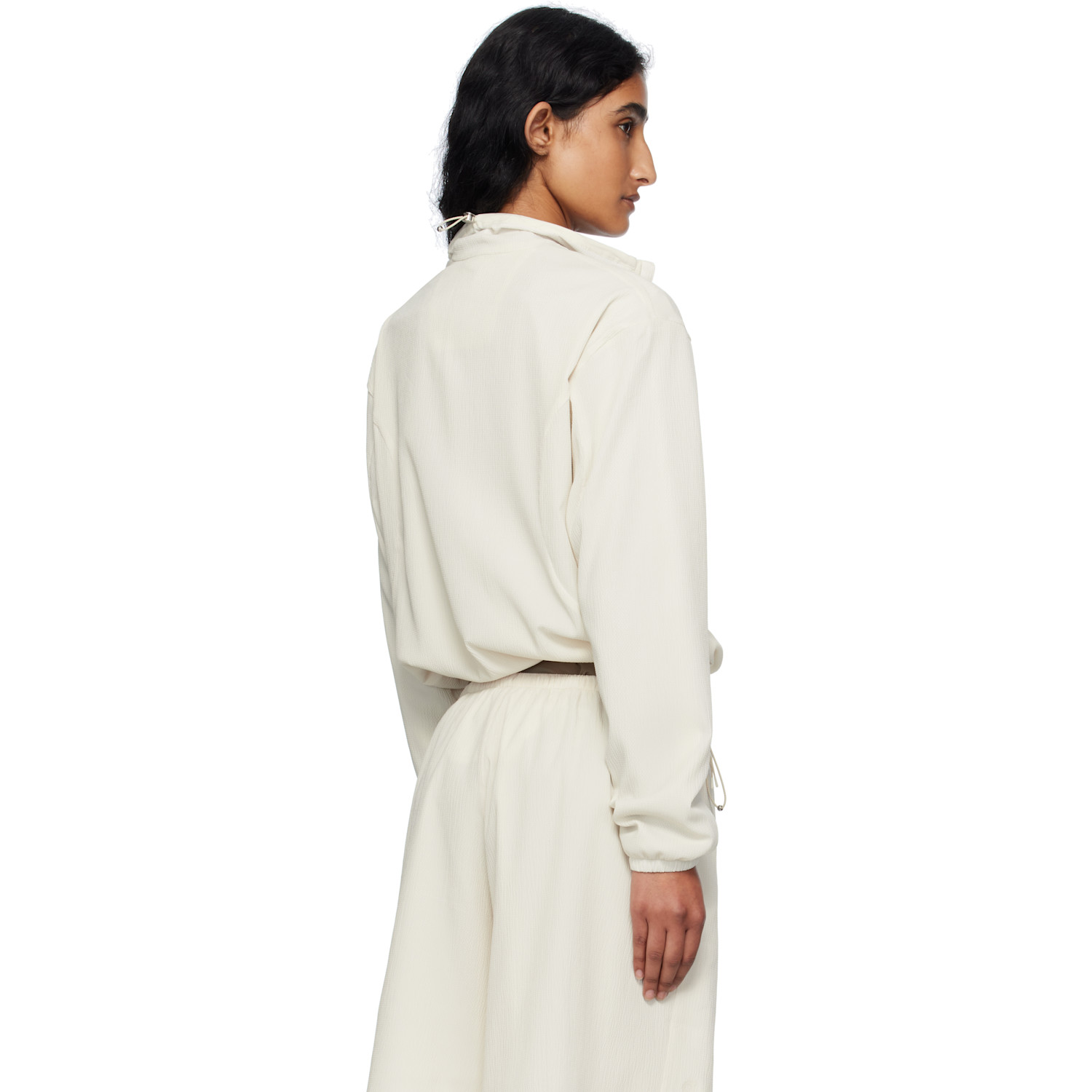  On Beige Track Jacket 
