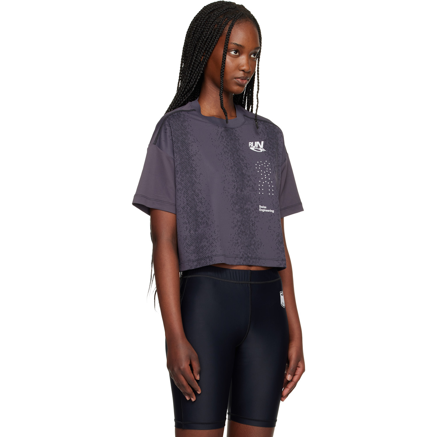  On Gray Performance Volt Running T-shirt 