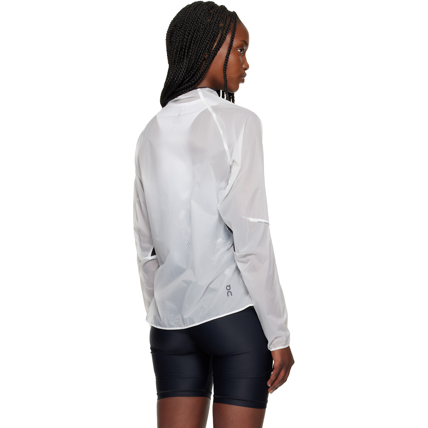  On White & Gray Zero Singlet Running Top 