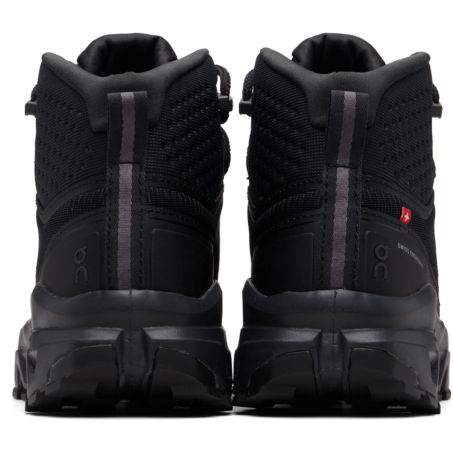  On Black Cloudrock Mid Waterproof Sneakers 