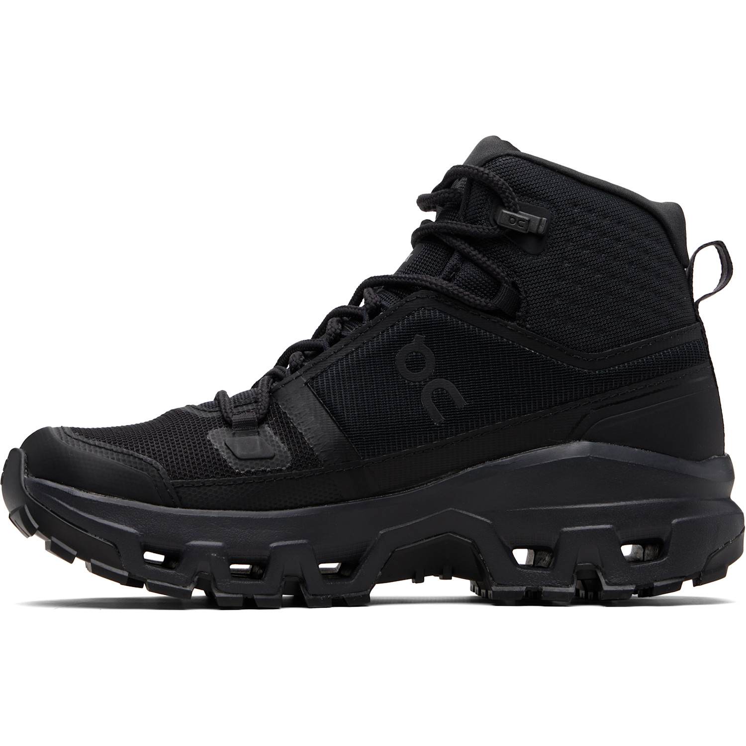  On Black Cloudrock Mid Waterproof Sneakers 