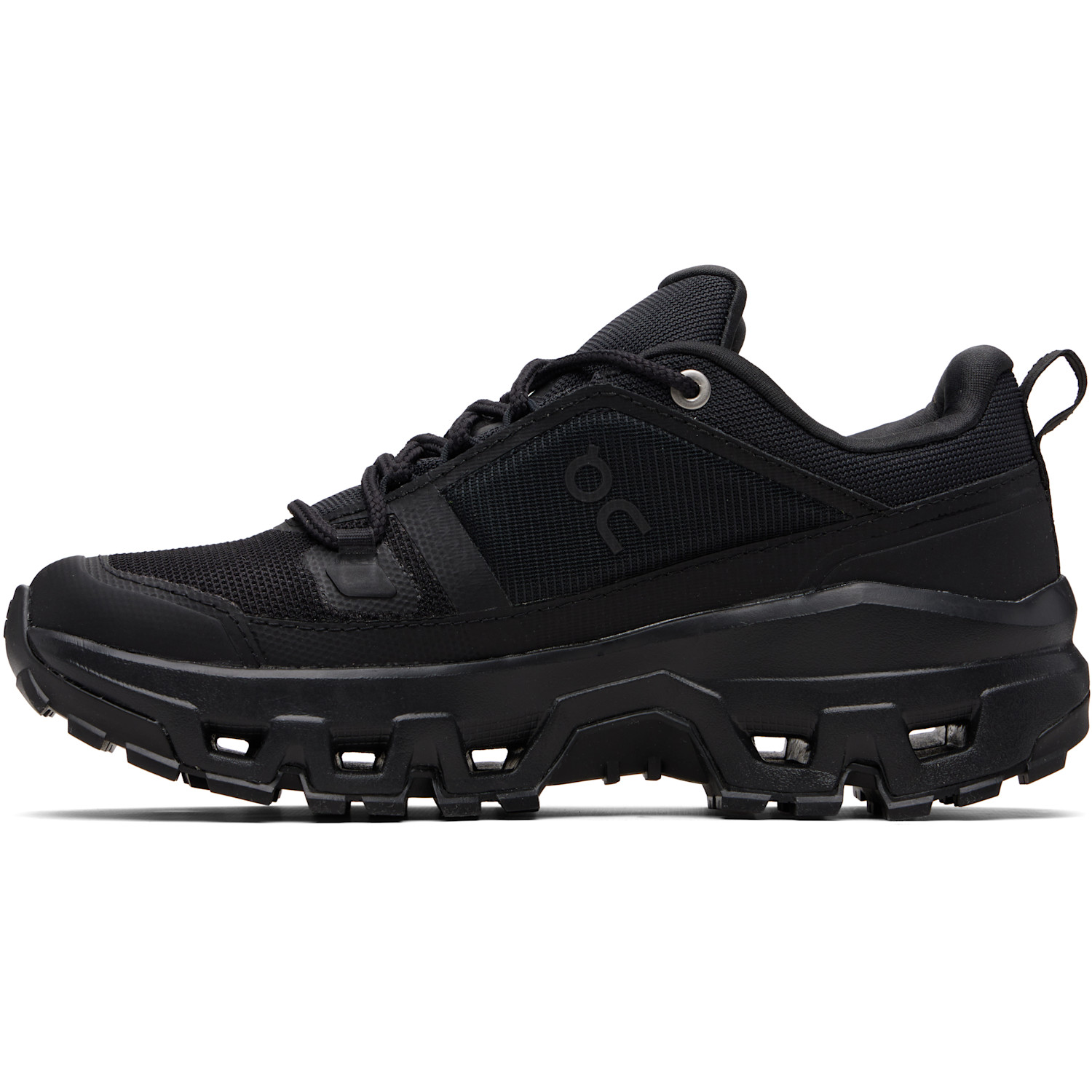  On Black Cloudrock Low Waterproof Sneakers 