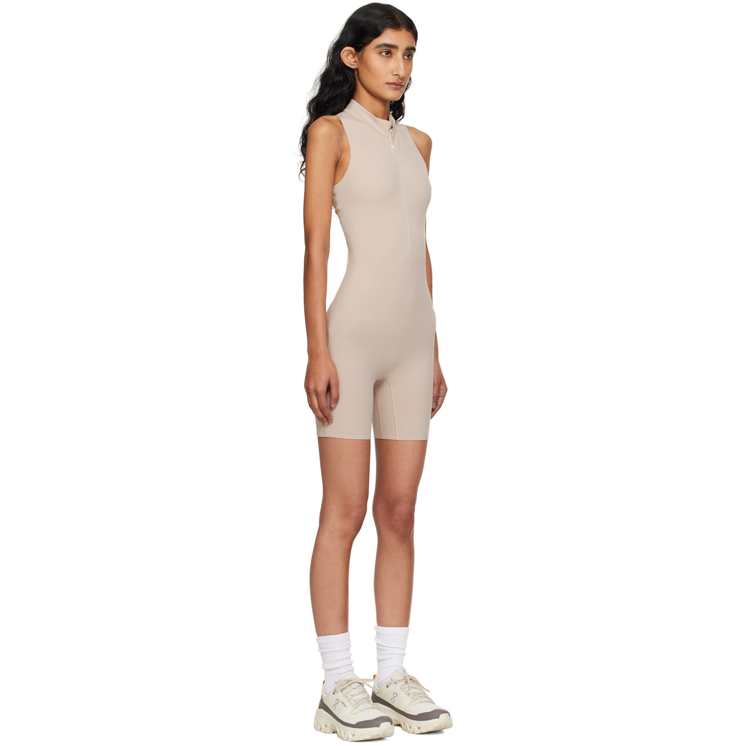  On Taupe Studio Bodysuit 