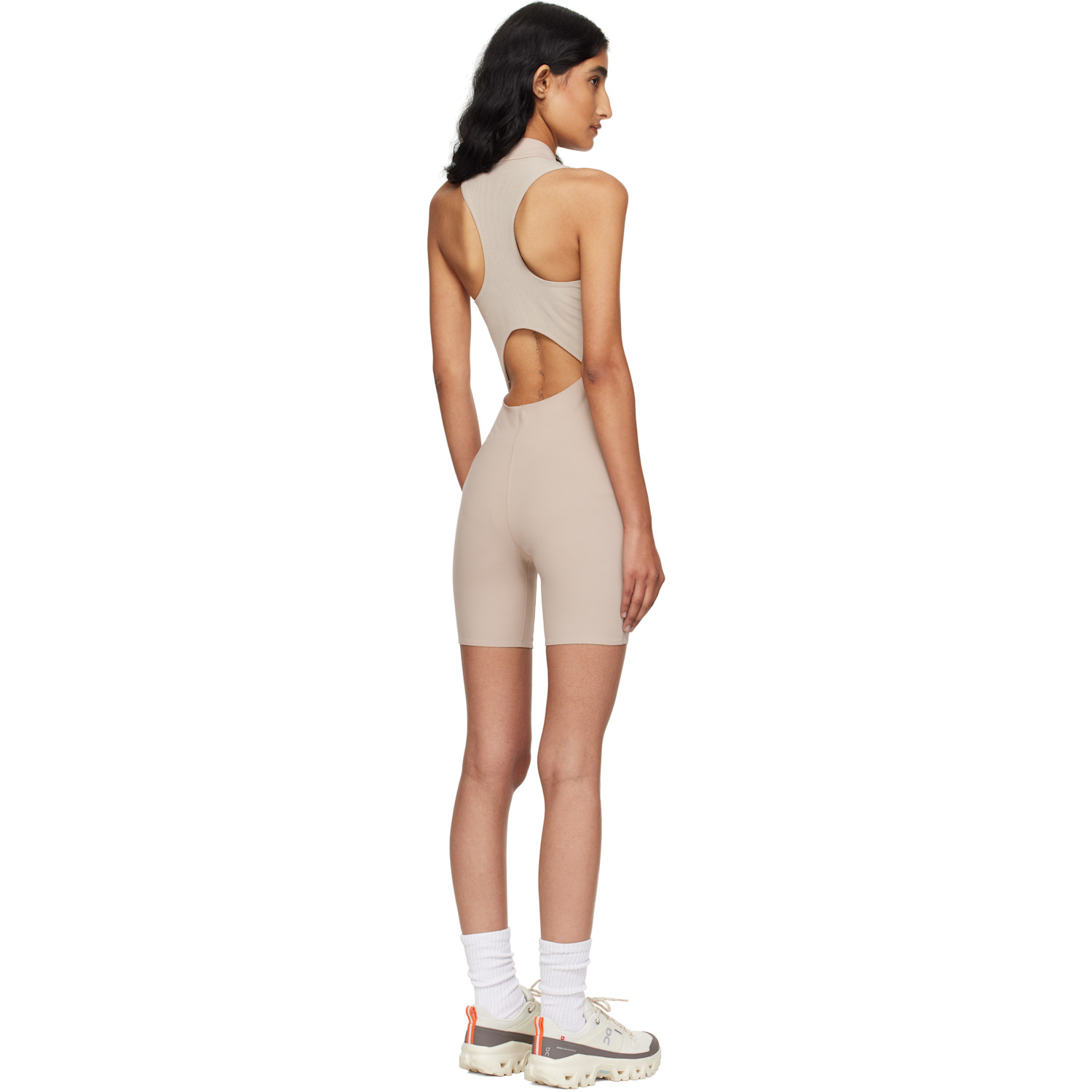  On Taupe Studio Bodysuit 