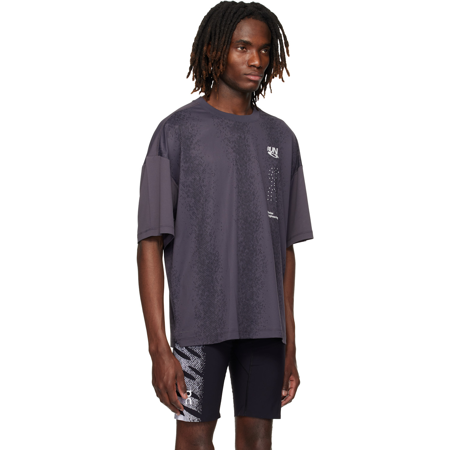  On Gray Performance Volt Running T-shirt 