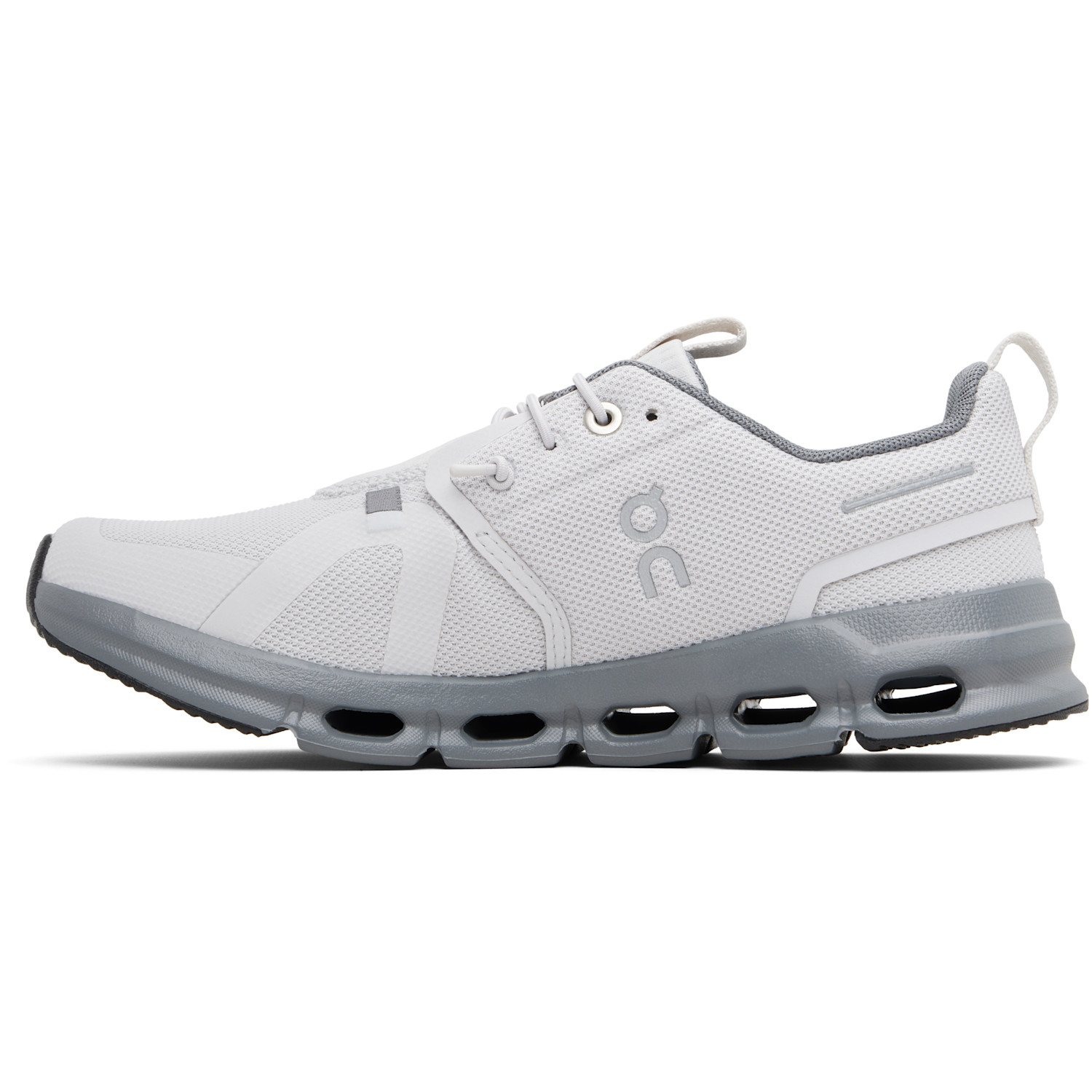  On Big Kids Gray Cloud Sky Sneakers 