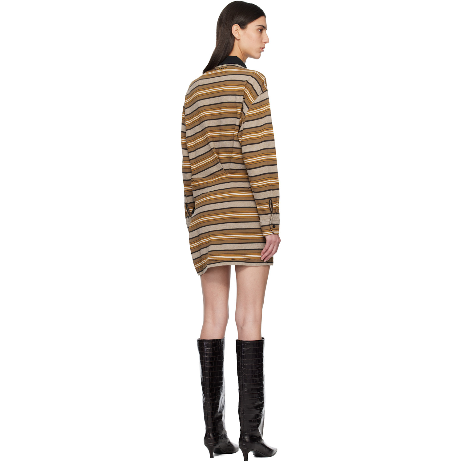  Isabel Marant Etoile Tan Isea Minidress 