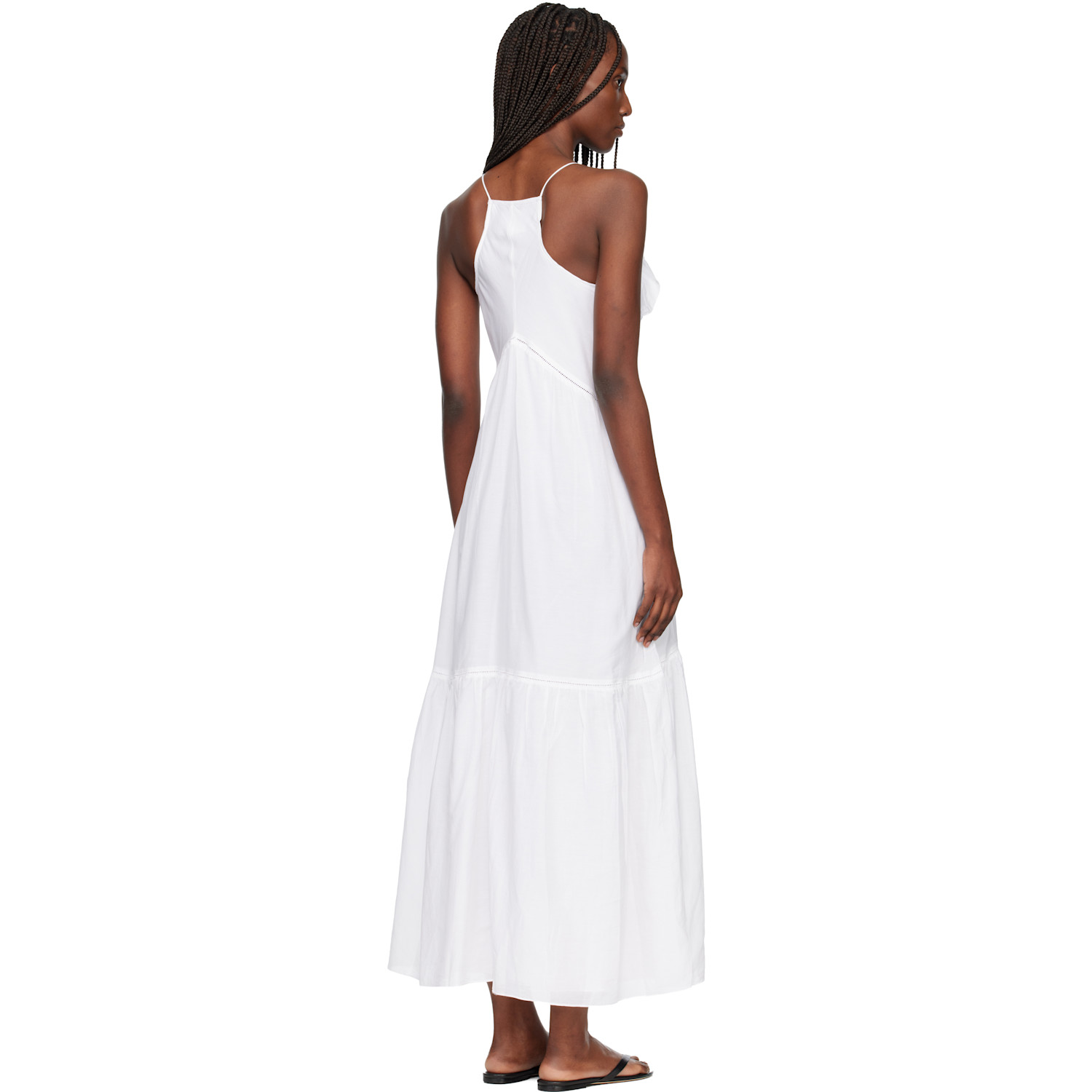  Isabel Marant Etoile White Vasma Maxi Dress 