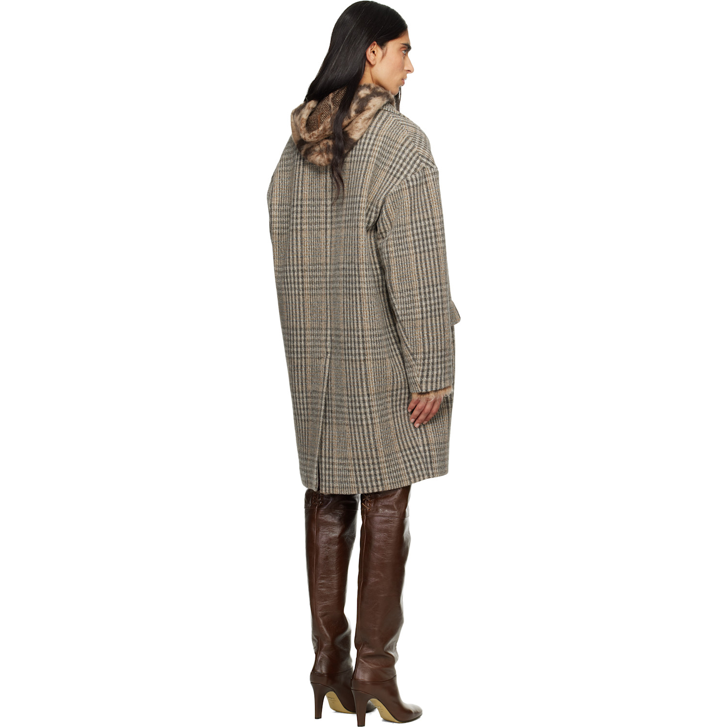  Isabel Marant Etoile Brown Limiza Coat 