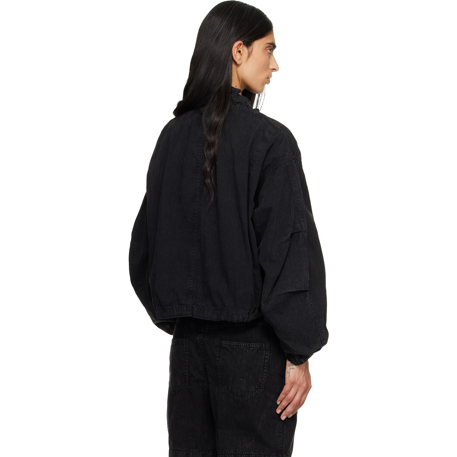  Isabel Marant Etoile Black Plume Jacket 
