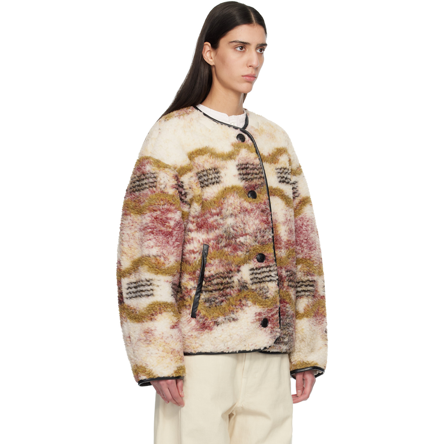  Isabel Marant Etoile Multicolor Reversible Umala Jacket 