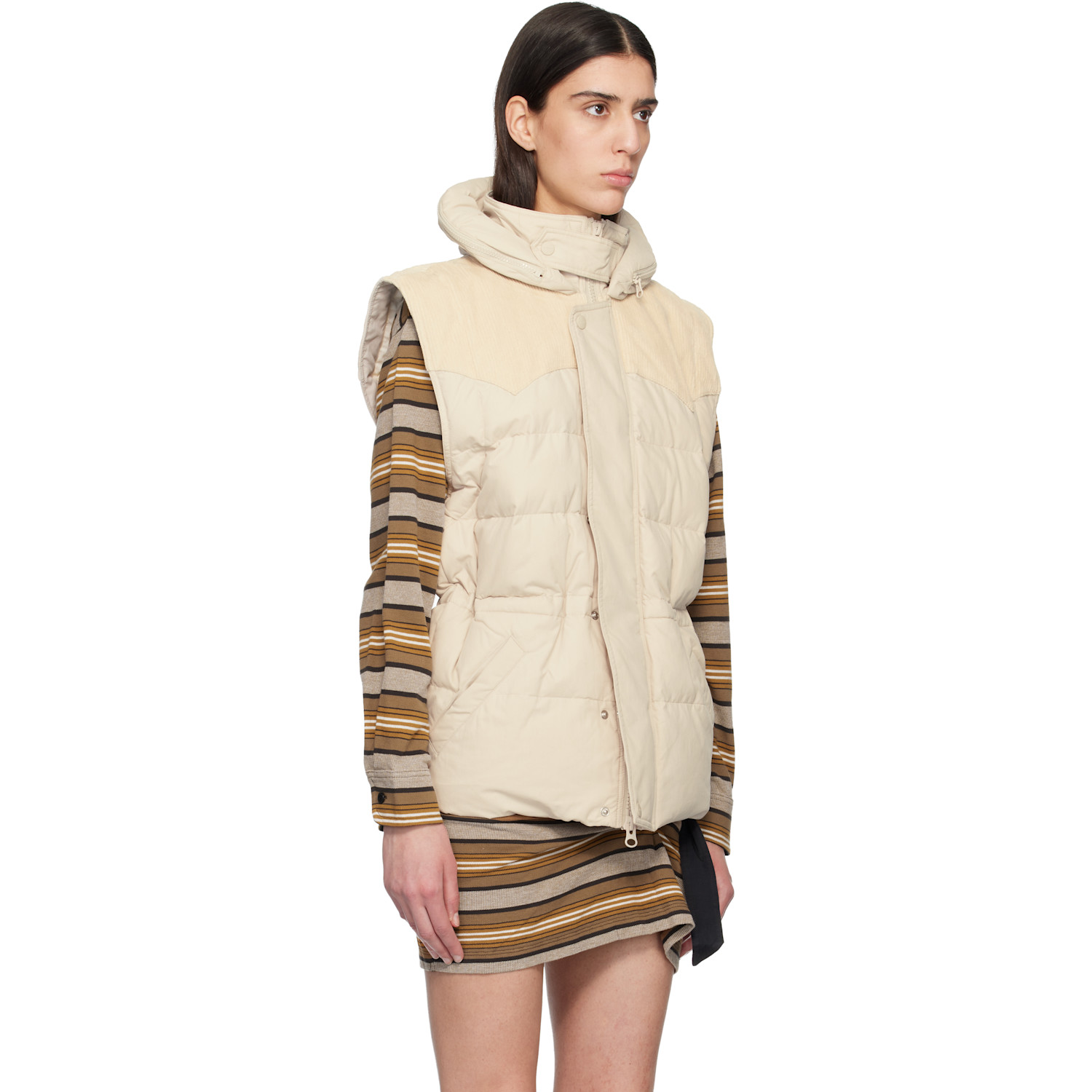  Isabel Marant Etoile Off-white Olfa Vest 