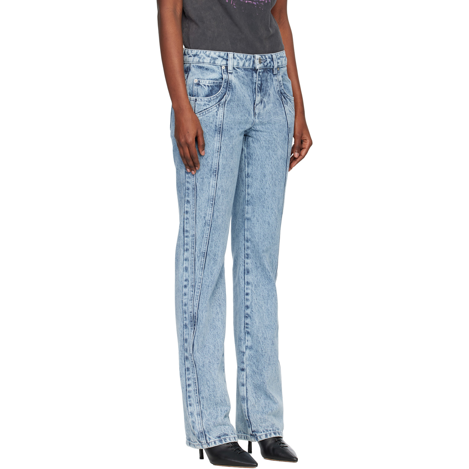  Isabel Marant Etoile Blue Jaylis Jeans 