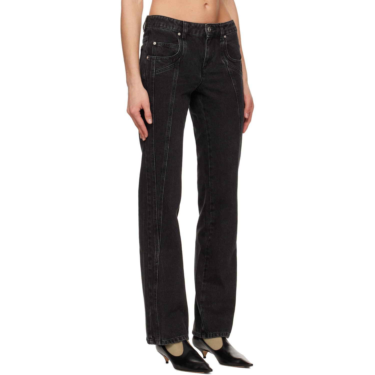  Isabel Marant Etoile Black Jaylis Jeans 