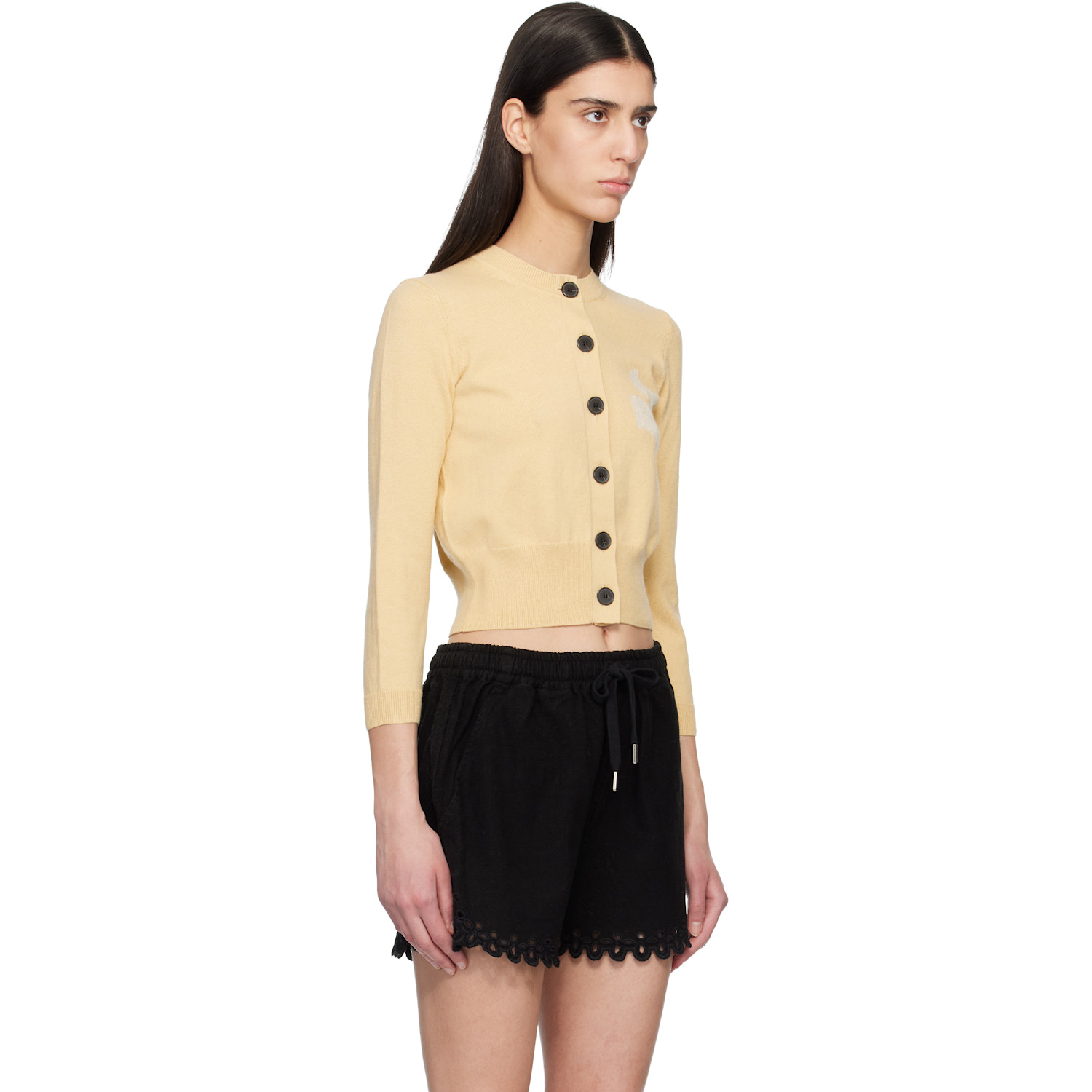  Isabel Marant Etoile Yellow Newton Cardigan 