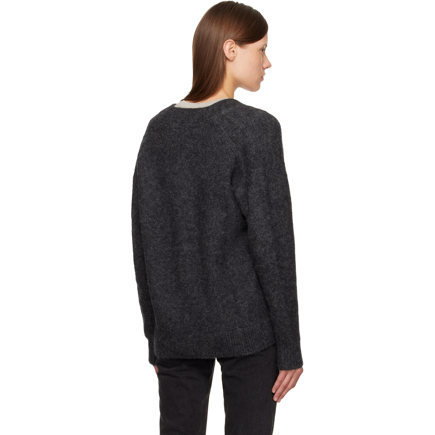  Isabel Marant Etoile Gray Eborah Cardigan 