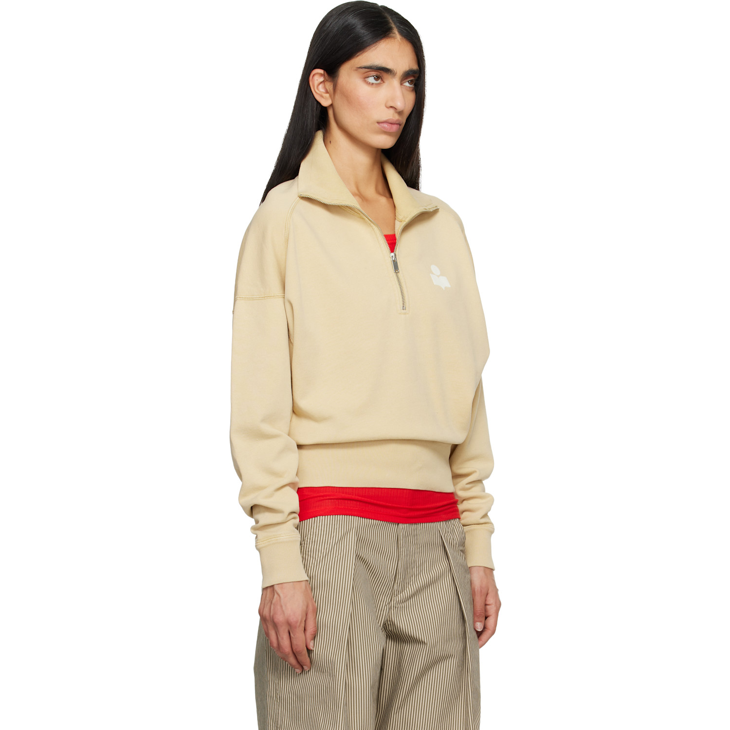  Isabel Marant Etoile Beige Ross Sweatshirt 