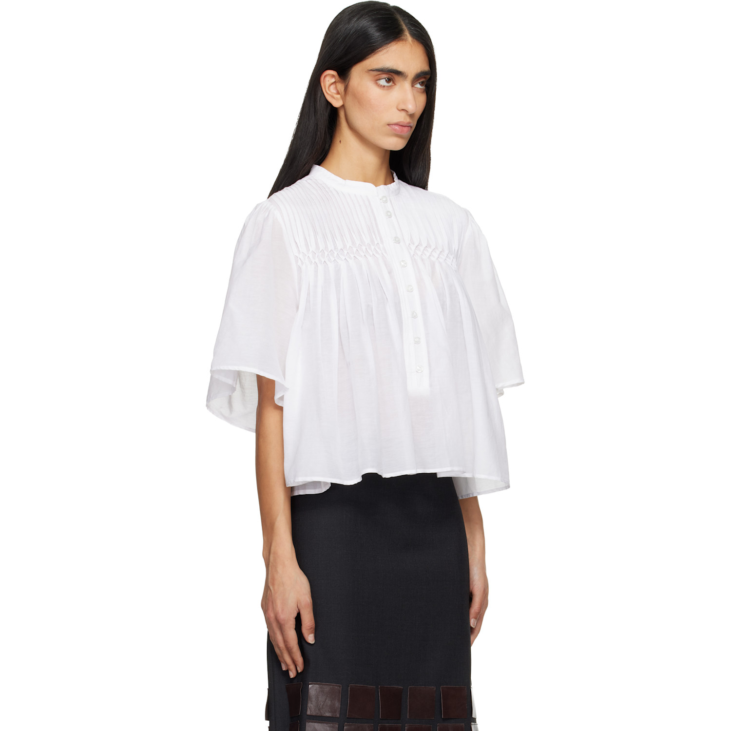  Isabel Marant Etoile White Destiny Blouse 