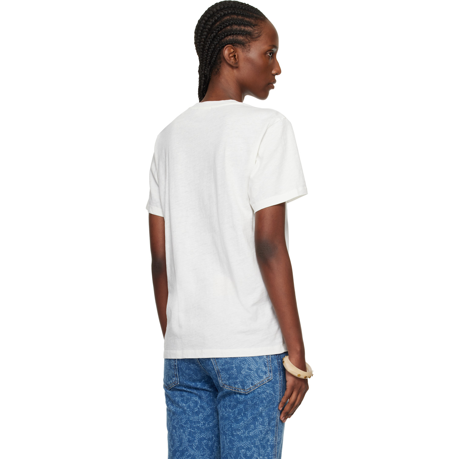  Isabel Marant Etoile Off-white Zewel Summer Souvenir T-shirt 
