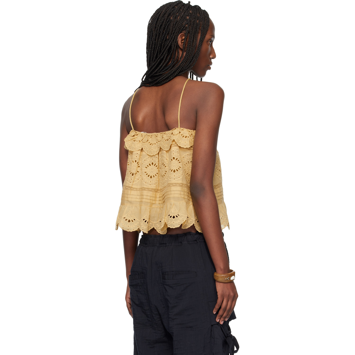  Isabel Marant Etoile Tan Prisha Top 