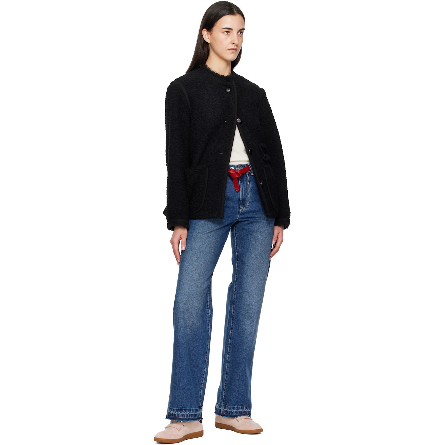  Isabel Marant Red Kirka Belt 