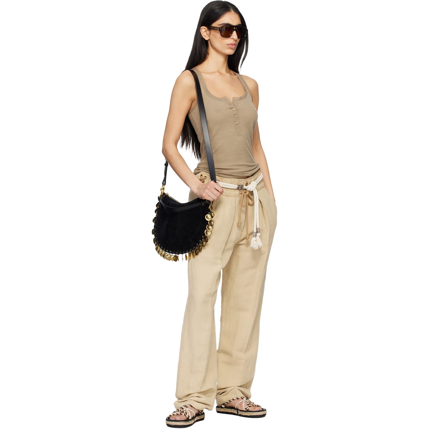  Isabel Marant Beige Aleea Belt 