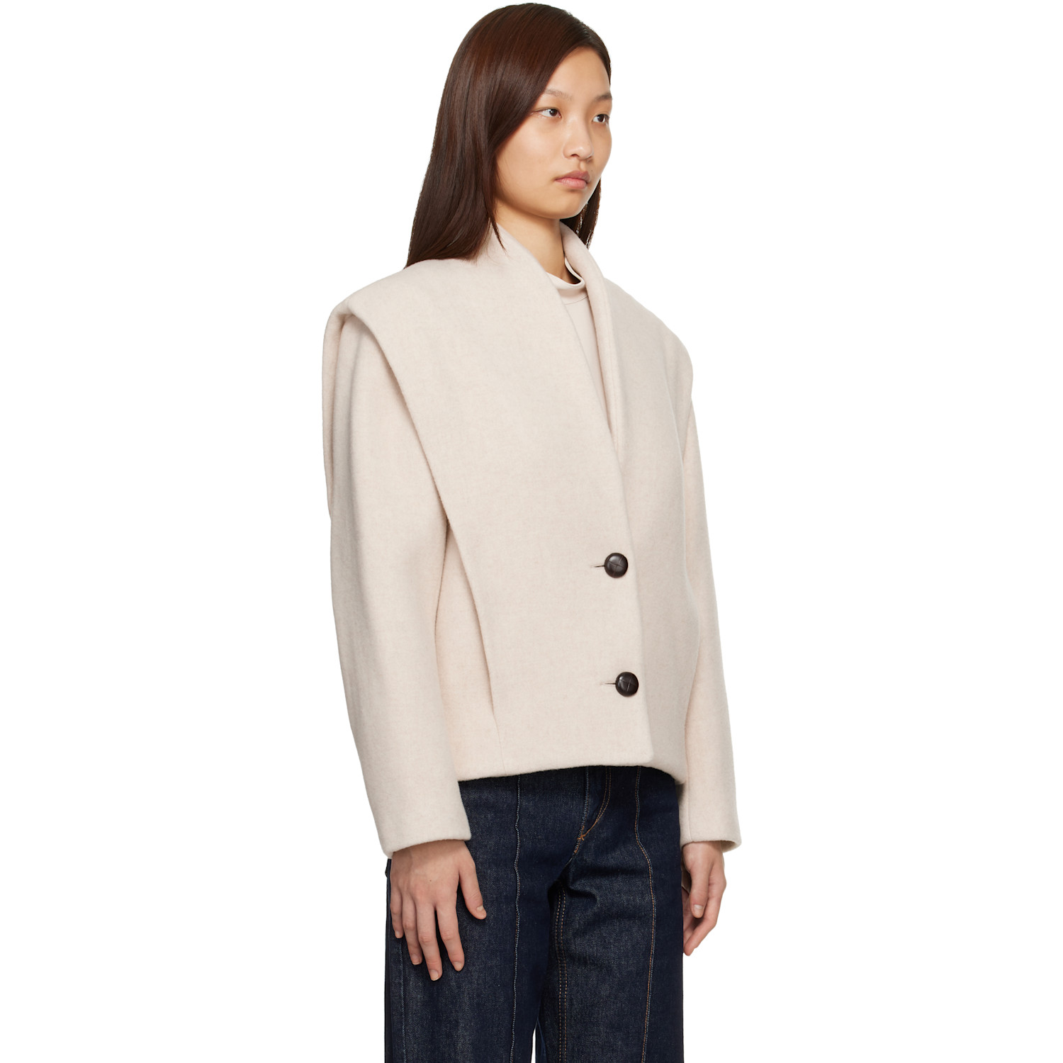  Isabel Marant Off-white Dyogo Jacket 