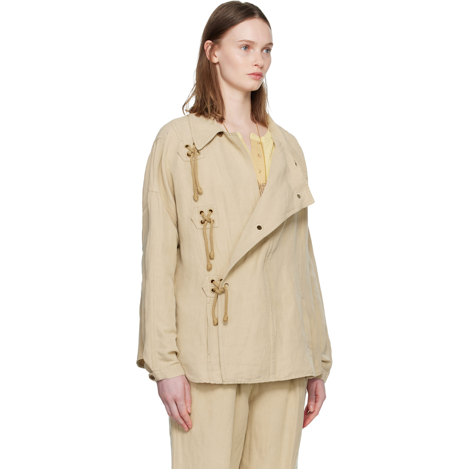  Isabel Marant Beige Sanae Jacket 