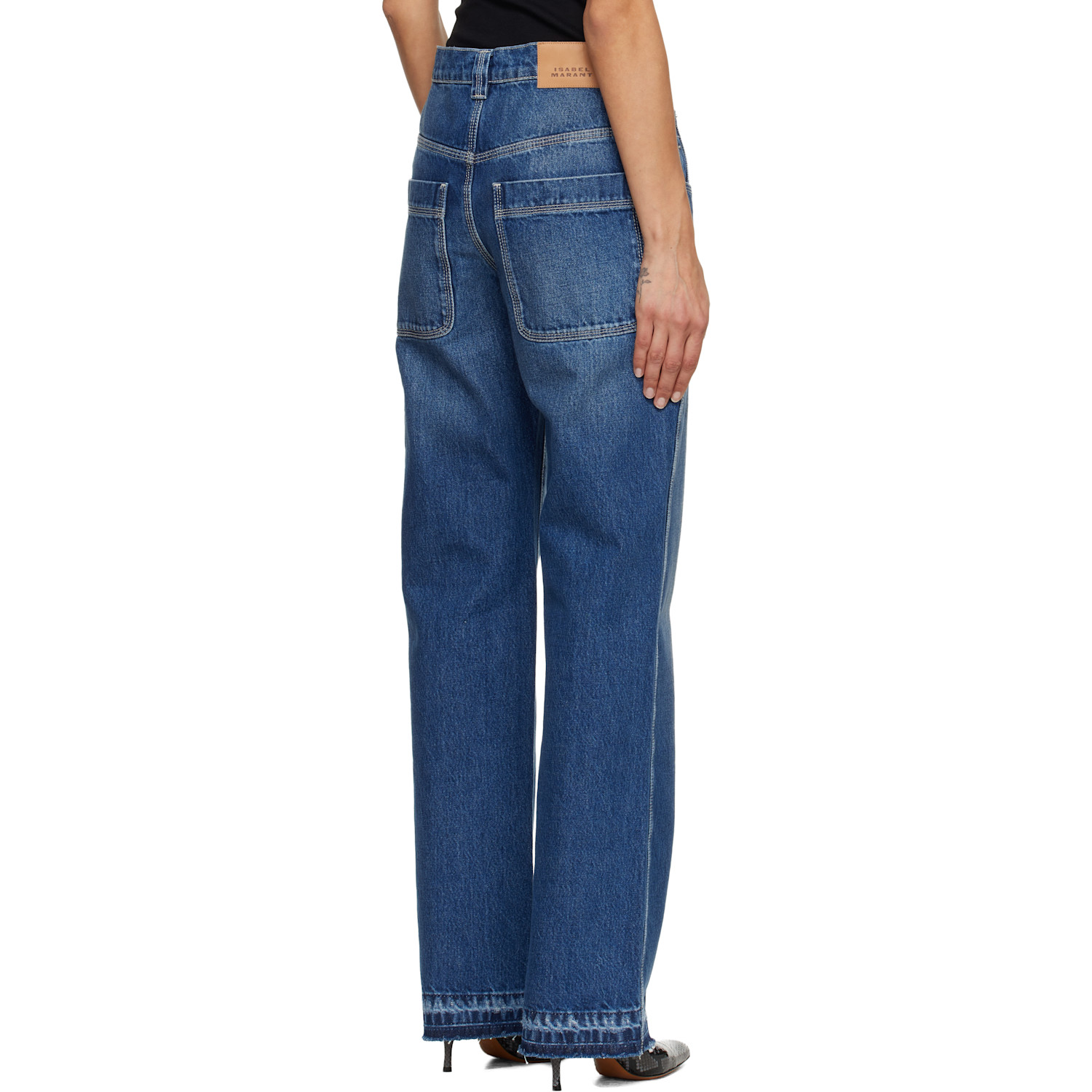  Isabel Marant Blue Jeyda Jeans 