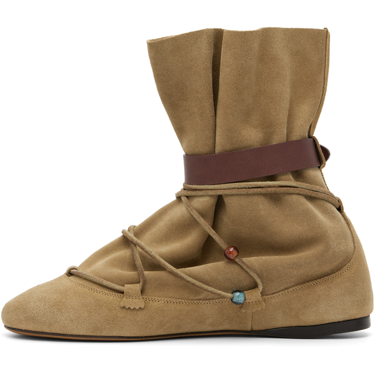  Isabel Marant Taupe Letiz Boots 