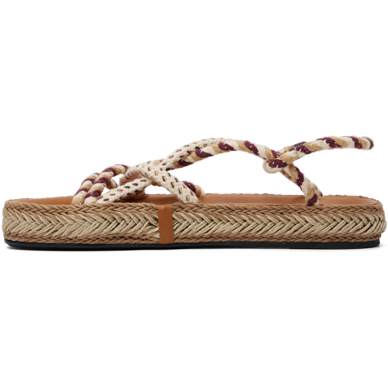  Isabel Marant Beige & Purple Kitza Sandals 