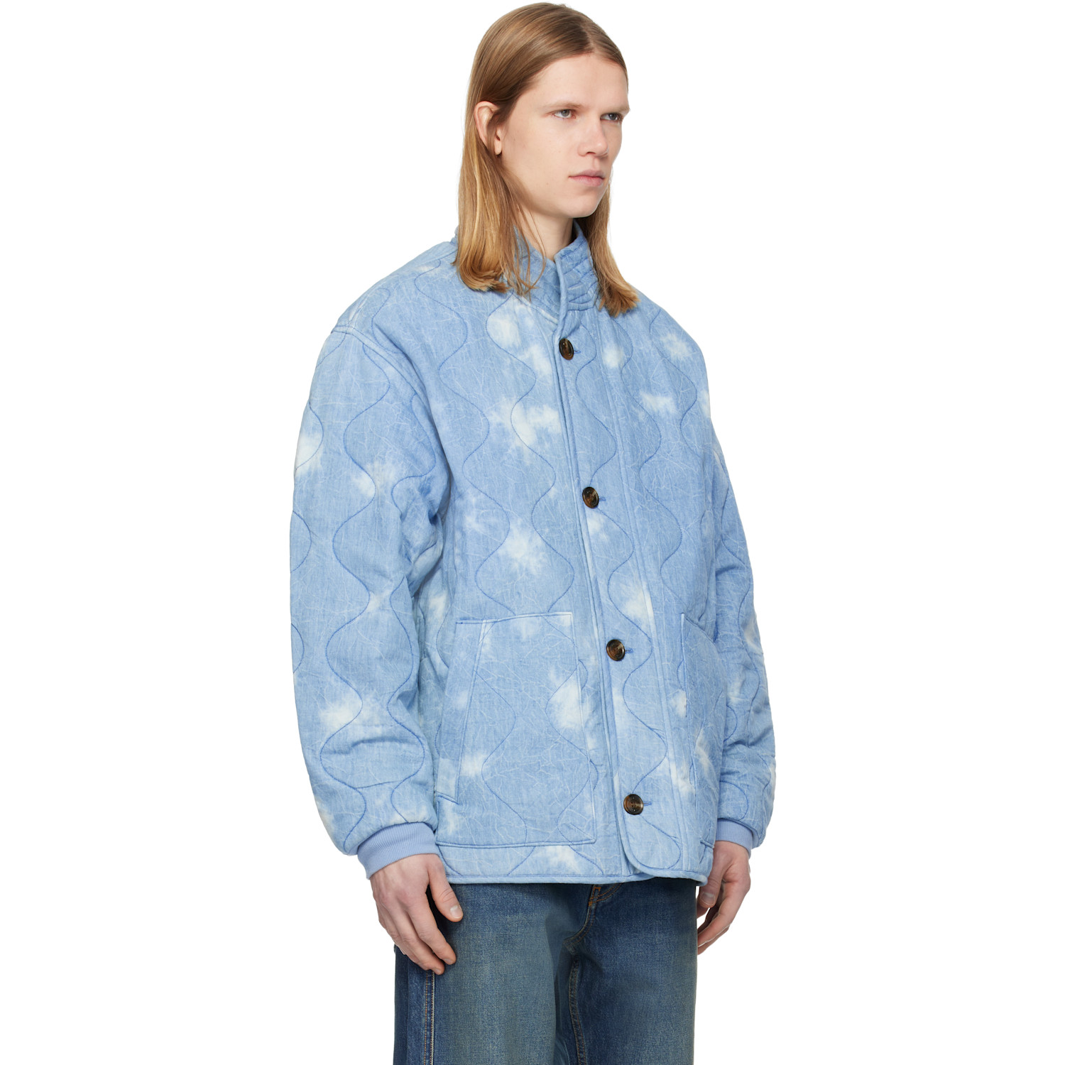  Isabel Marant Blue Taeliss Coat 