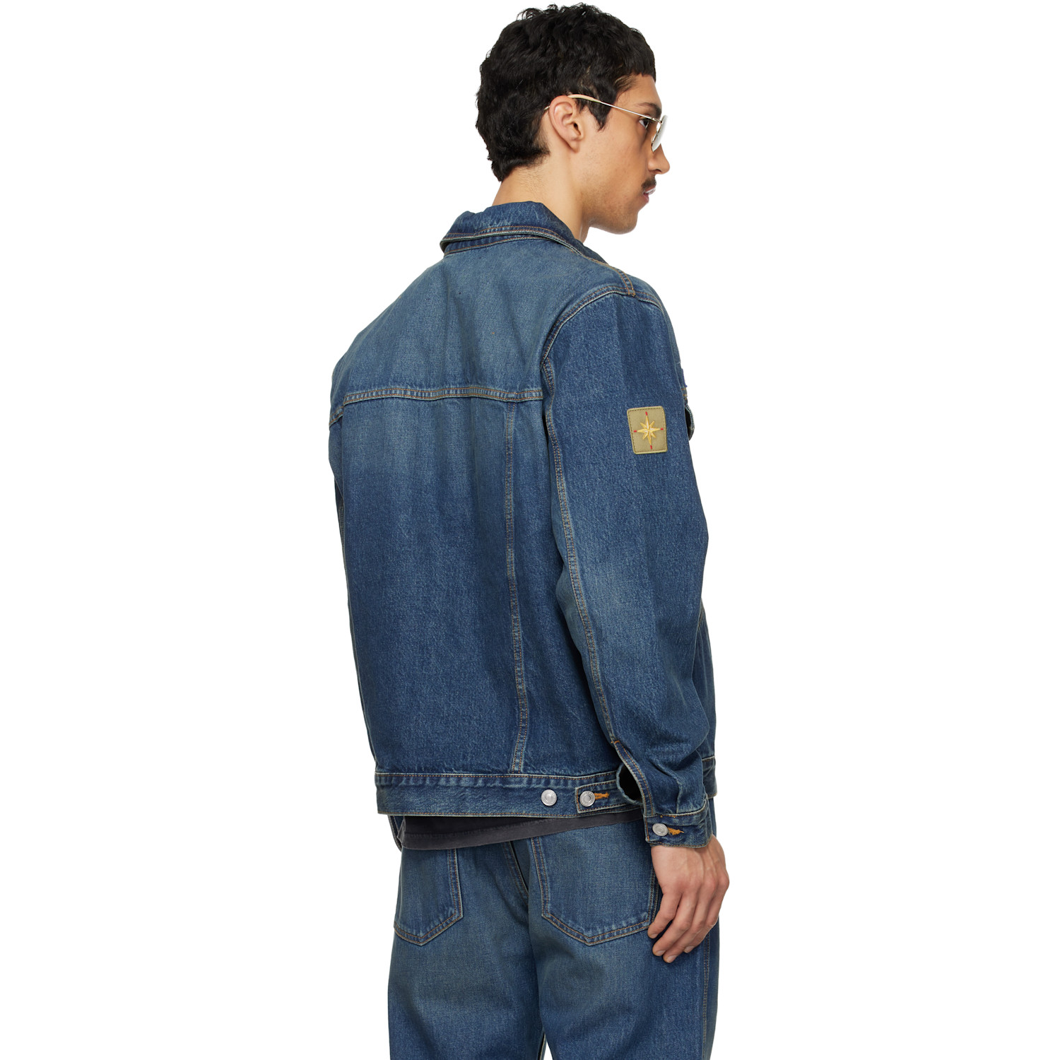  Isabel Marant Blue Jarvey Denim Jacket 