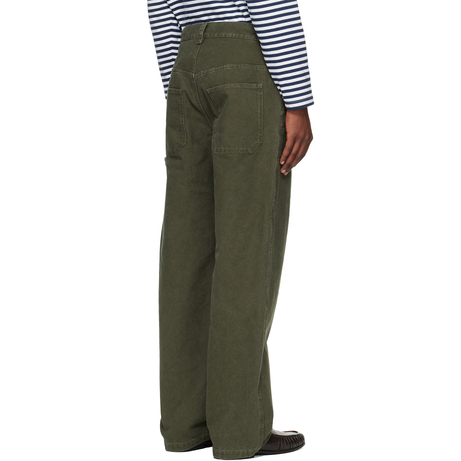  Isabel Marant Khaki Albo Trousers 