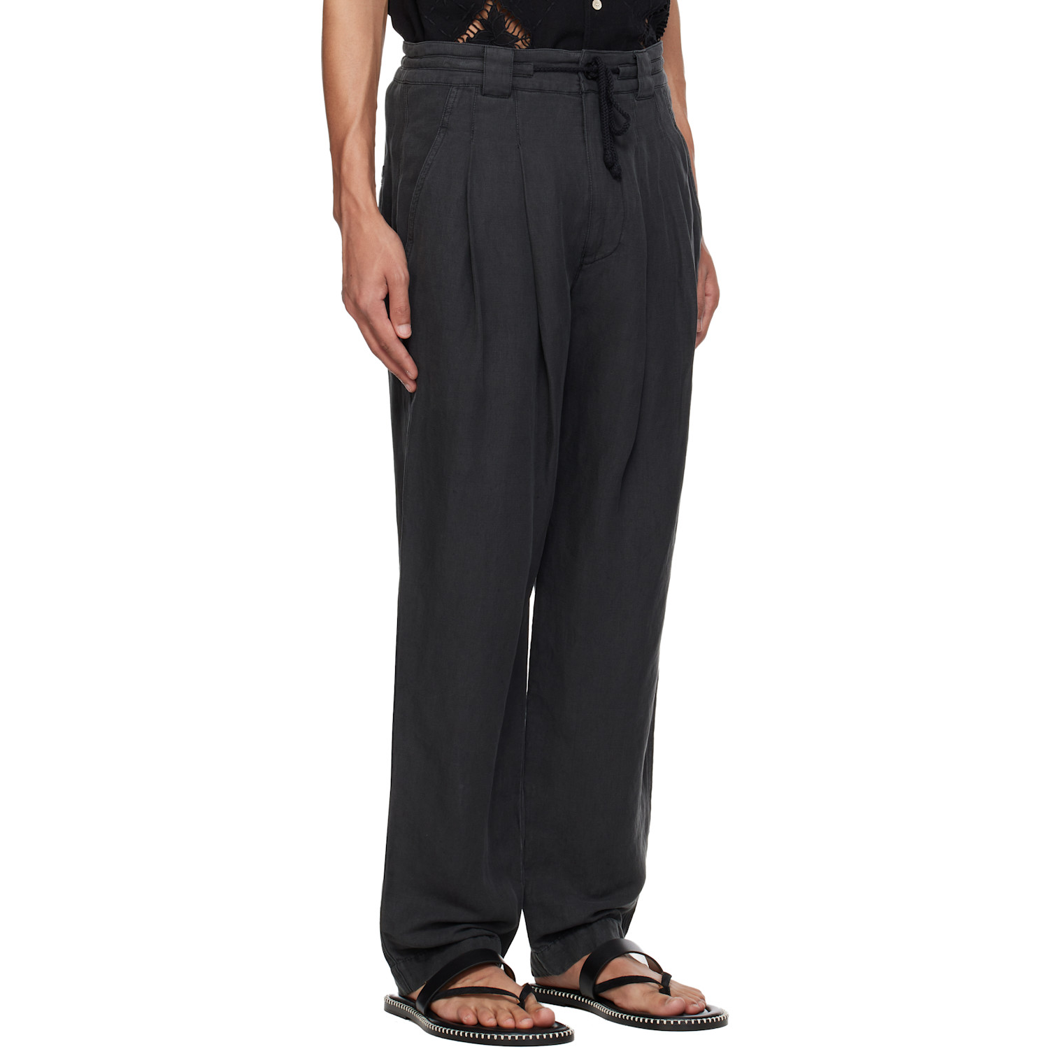  Isabel Marant Black Sirius Trousers 
