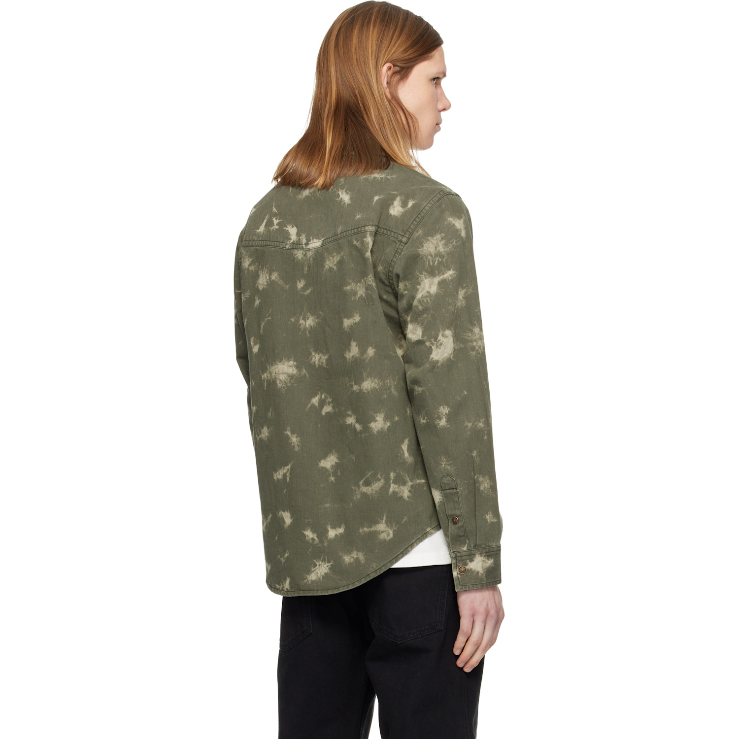  Isabel Marant Green Tasco Shirt 