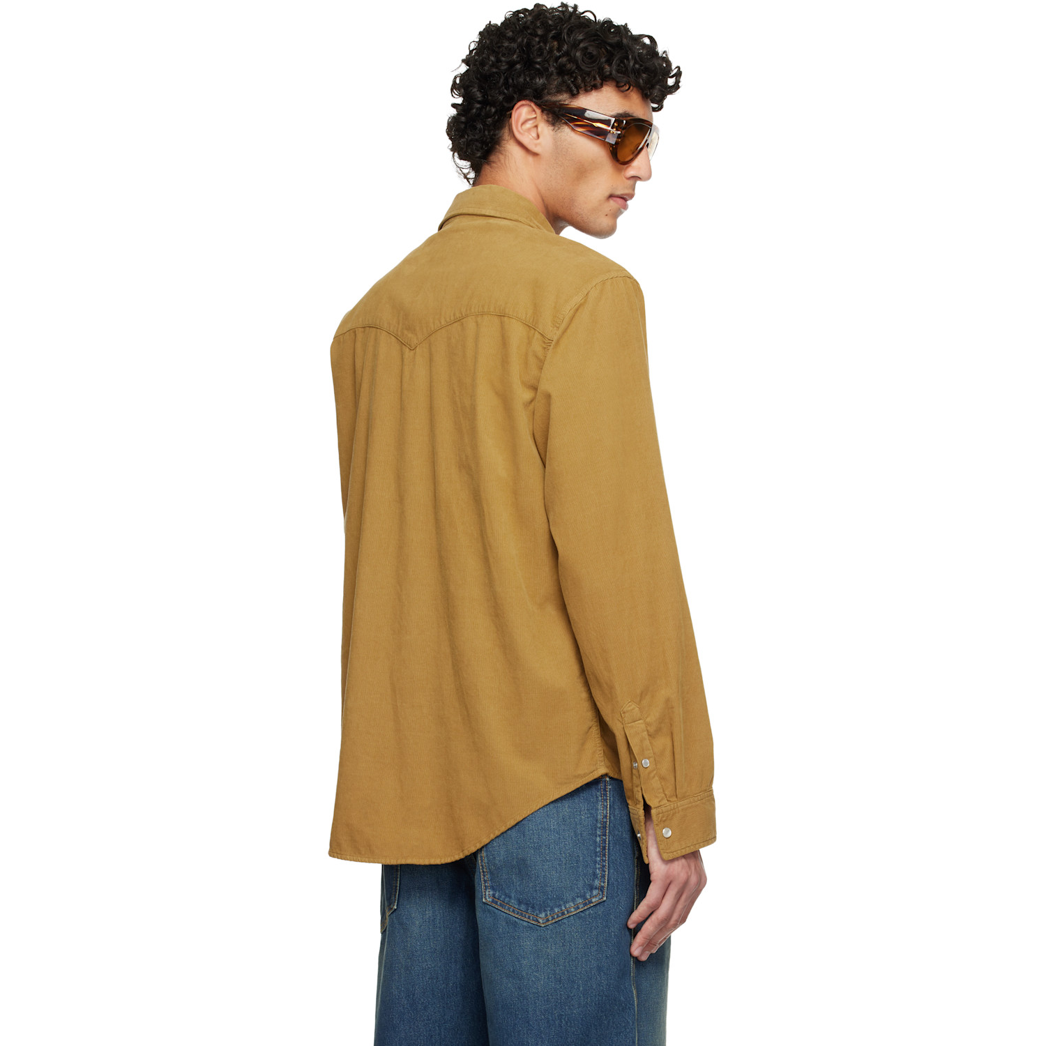  Isabel Marant Tan Vasco Shirt 