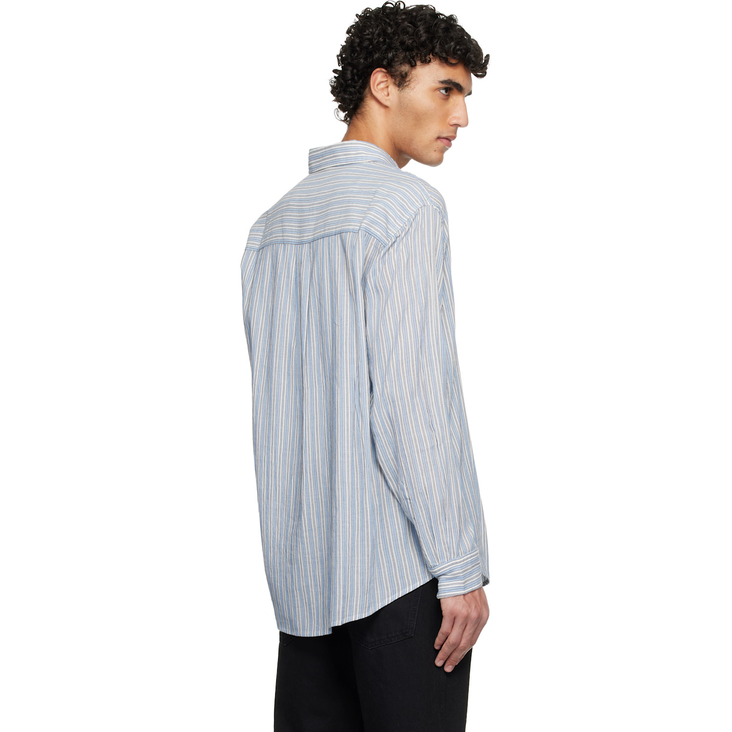  Isabel Marant Blue Cybilio Shirt 
