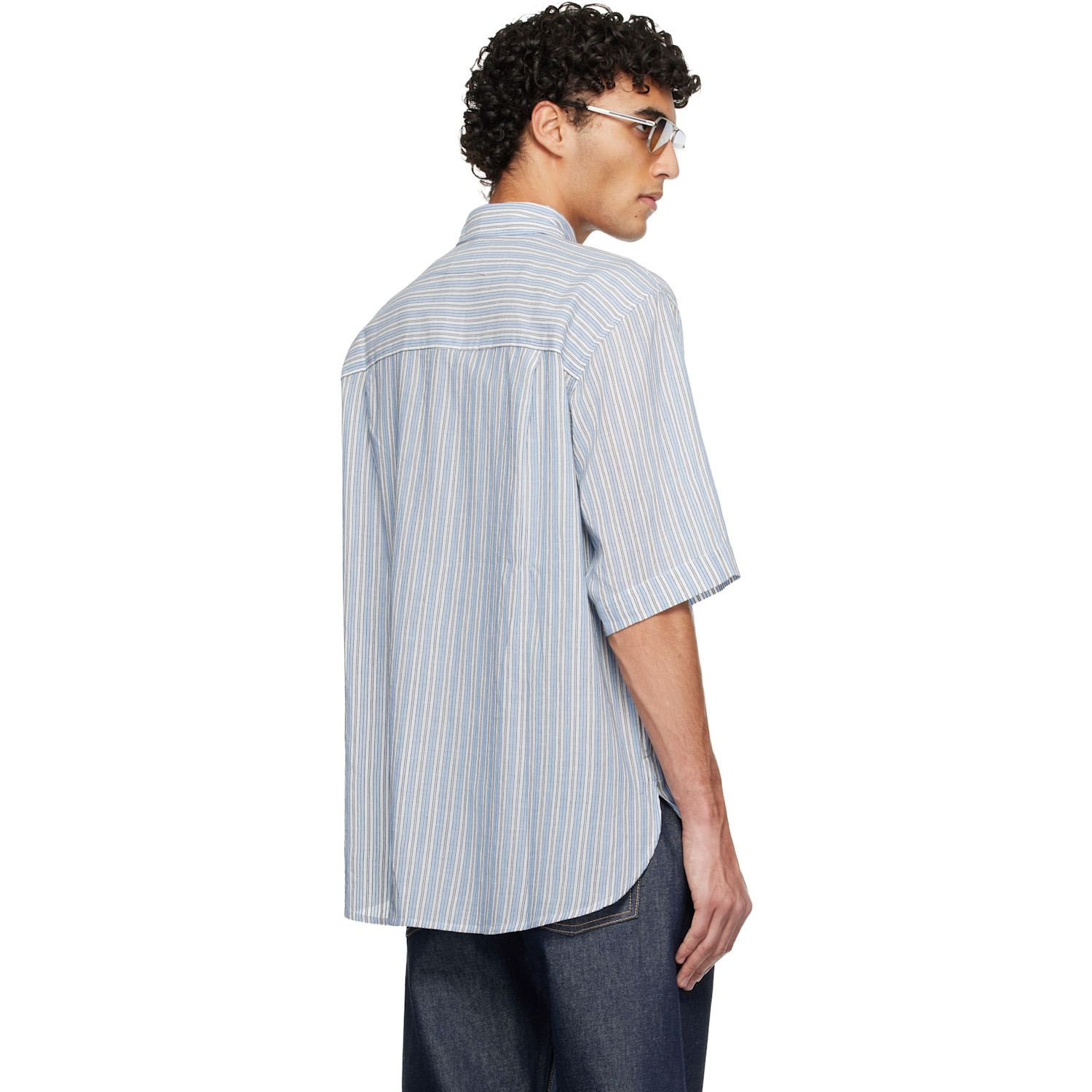  Isabel Marant Blue Labilio Shirt 