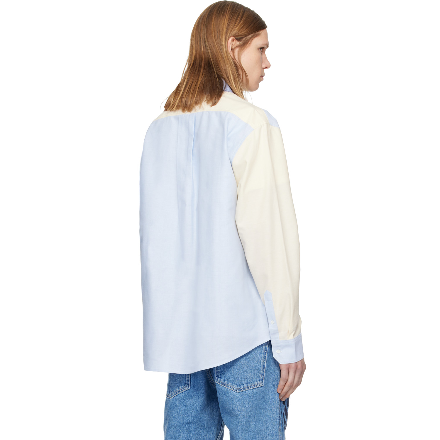  Isabel Marant Blue & Yellow Nathael Shirt 